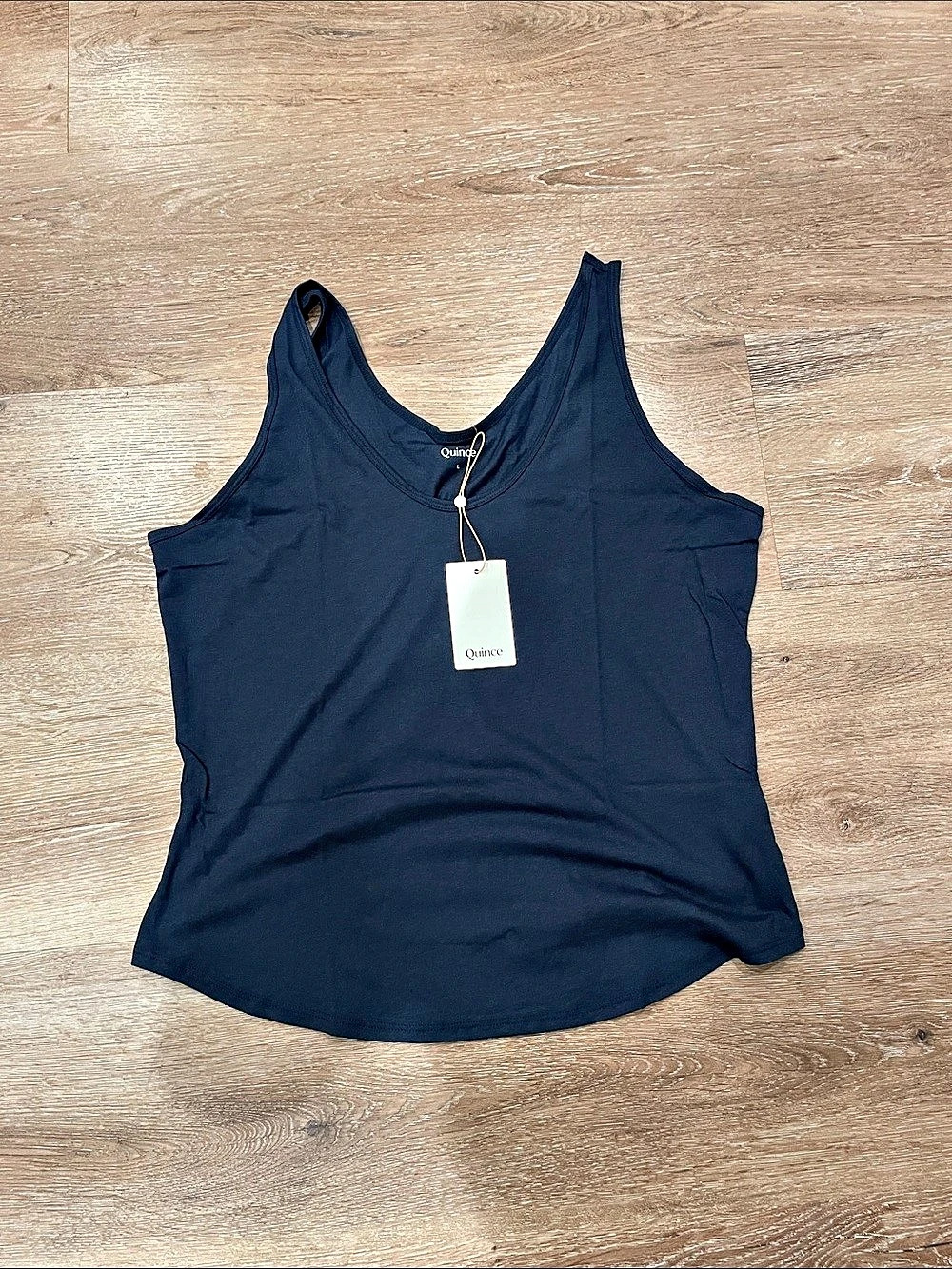 Quince Tank Top in Blue Size Large NWT